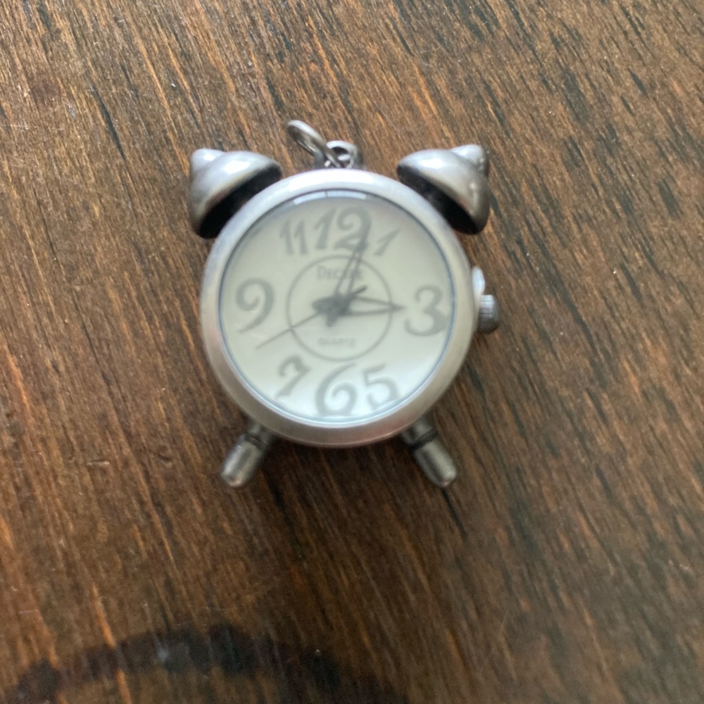 Miniature Clock Pendant